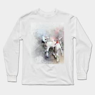 Three pet lambs Long Sleeve T-Shirt